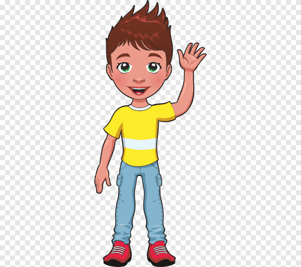 Мальчик мультяшный