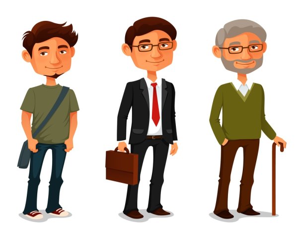 Мужчина рисунок для детей