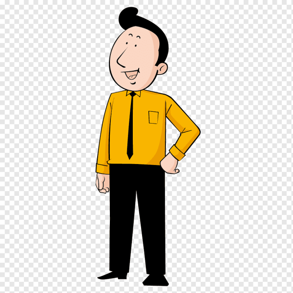 Мультяшный парень