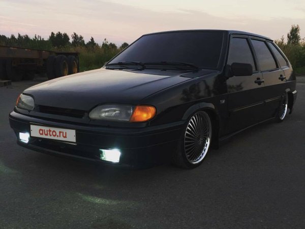 ВАЗ 2114 серая затонированая