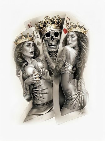 Король и две дамы