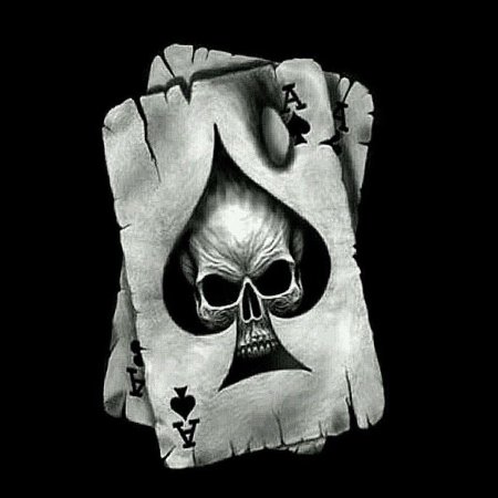 Череп на черном фоне картинки