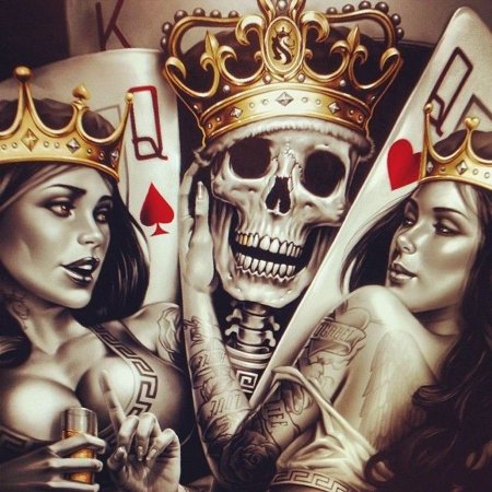 Тату Король Чикано