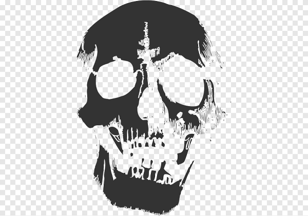 Череп Векторная Графика