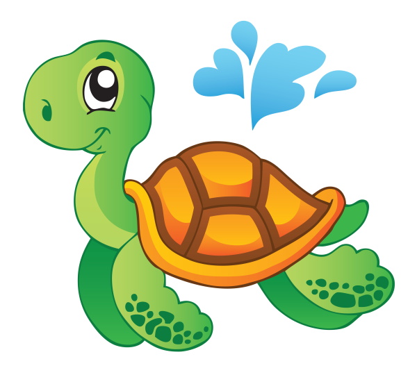 Черепаха мультяшная