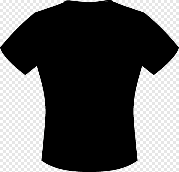Черная футболка для фотошопа