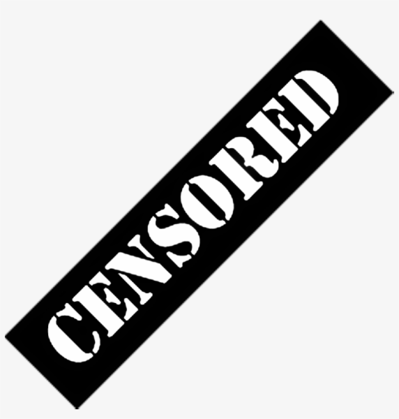 Табличка цензура