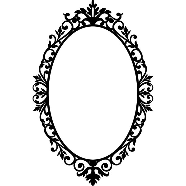 Орнамент в овале