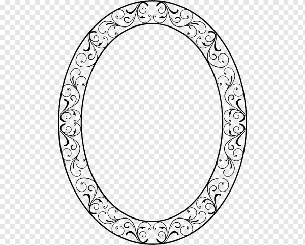 Овальный узор