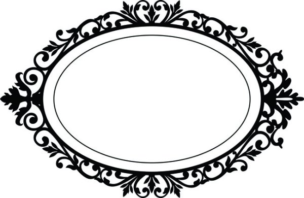 Овальный узор