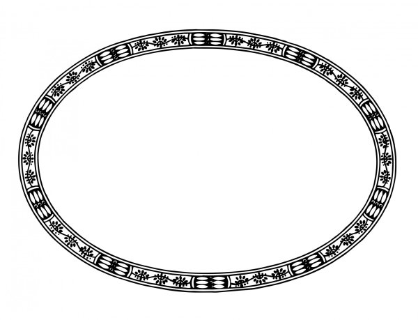 Овальный орнамент