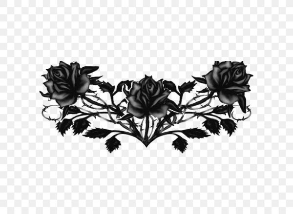 Цветочный орнамент Готика