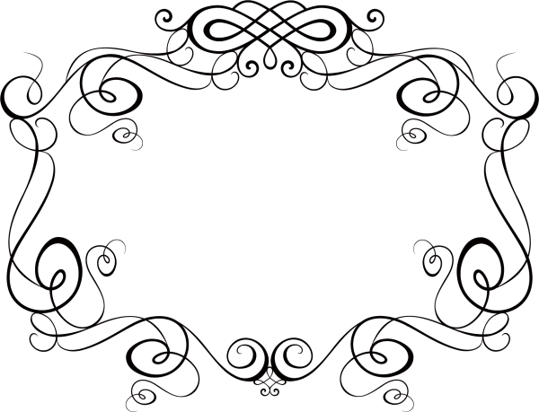 Узорчатая рамка для текста