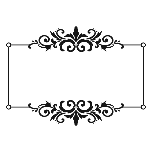 Узорная рамка для текста