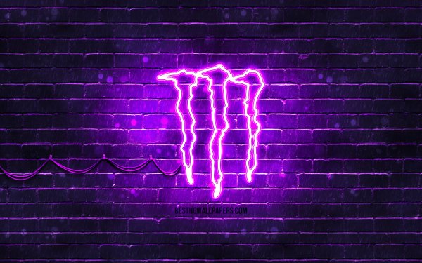 Monster Energy Drink неон