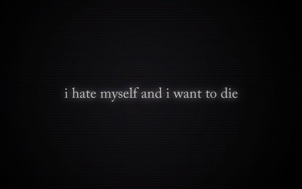 Обои с Цитатами на черном фоне