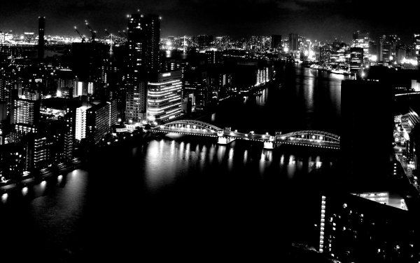 Заставка ночной город