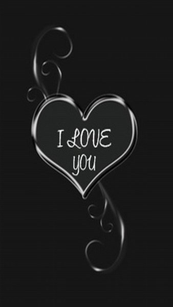Обои с надписью Love на телефон