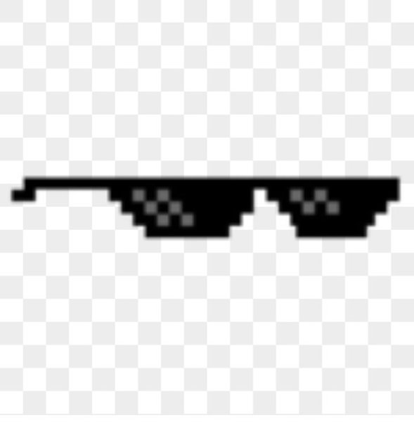 Пиксельные очки Thug Life