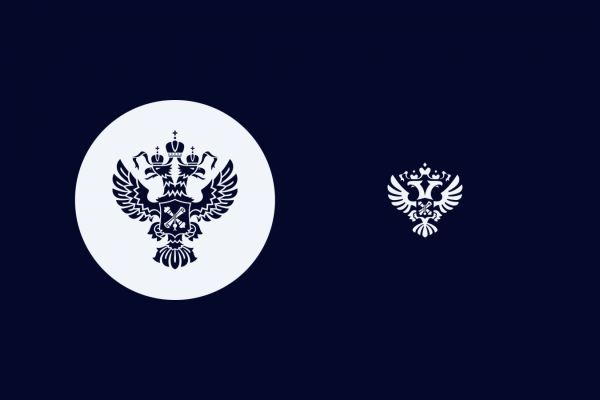 Герб России Минимализм