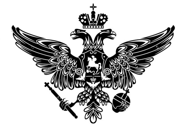 Двуглавый Орел Российской империи тату