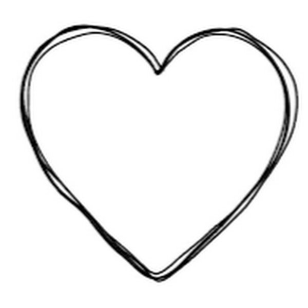 Сердце контур