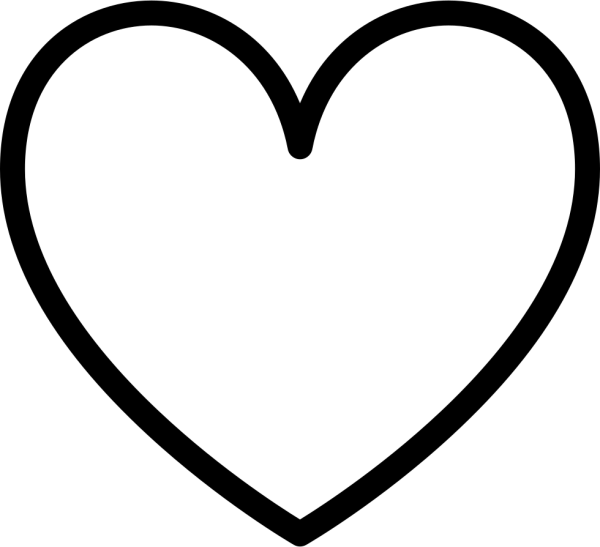 Сердце контур