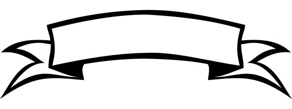 Белая лента для надписи