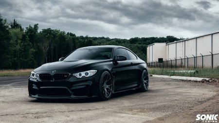 BMW m4 Black матовая 4к