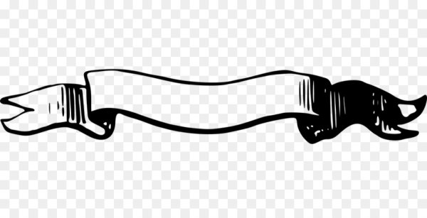 Ленточка черно белая