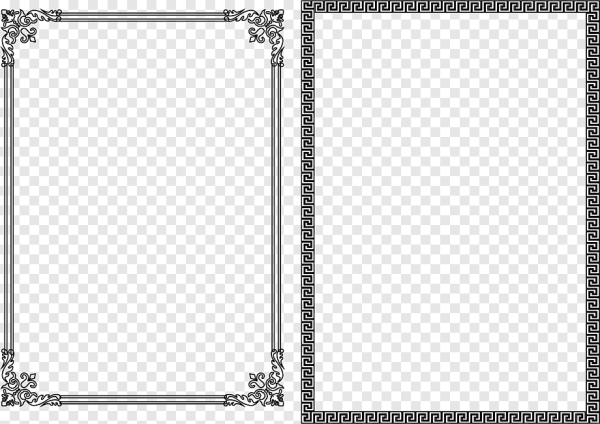 Векторные рамки для текста