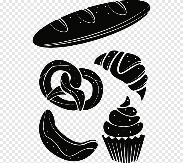 Кондитерские изделия силуэт