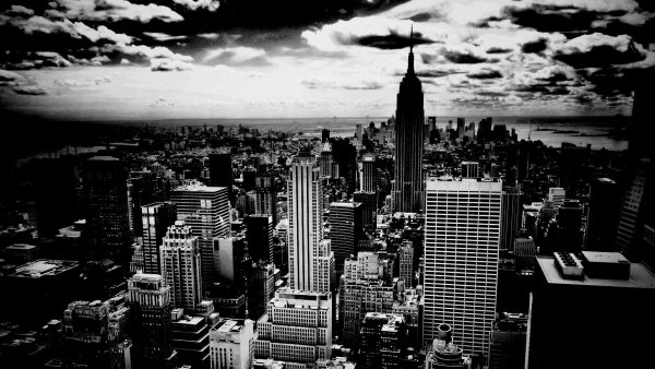 Черно белое