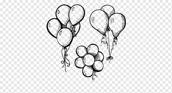 Воздушные шарики Графика