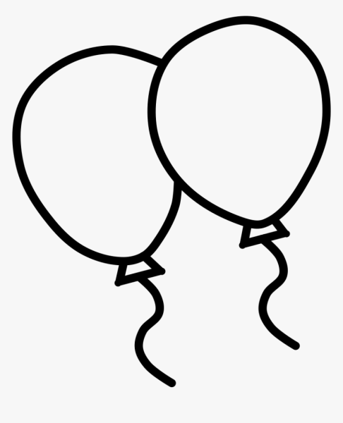 Воздушный шар раскраска