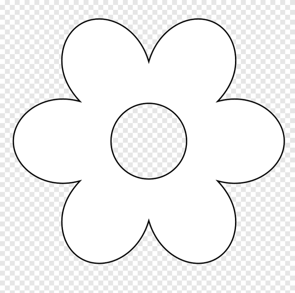 Шаблоны цветов для вырезания