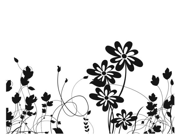 Векторные цветы