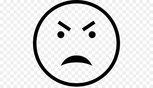 Грустный смайлик