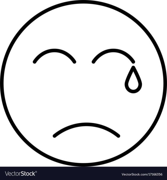 Грустный смайлик