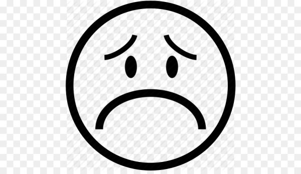 Печальный смайлик