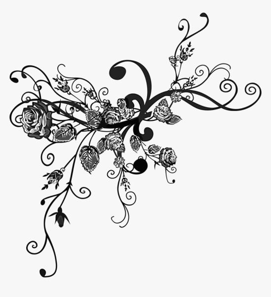 Узоры на прозрачном фоне