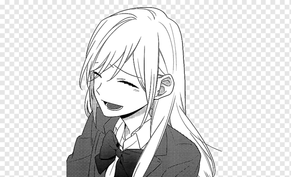 Аниме черно белое