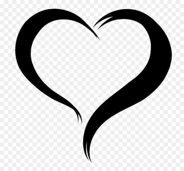 Сердечко линией