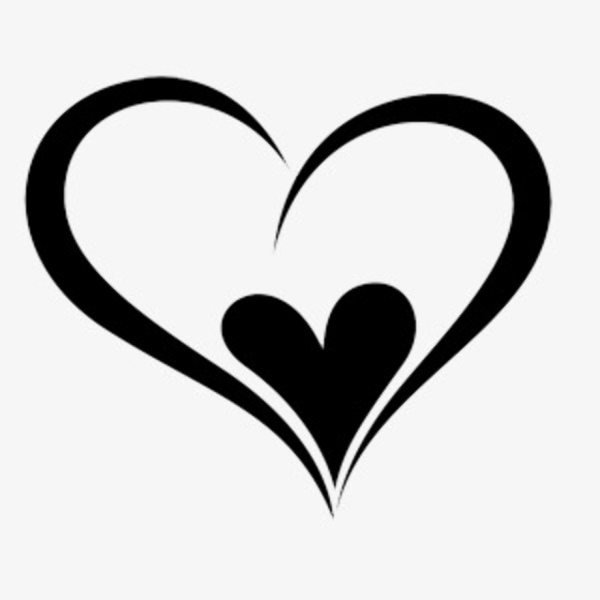 Сердце силуэт