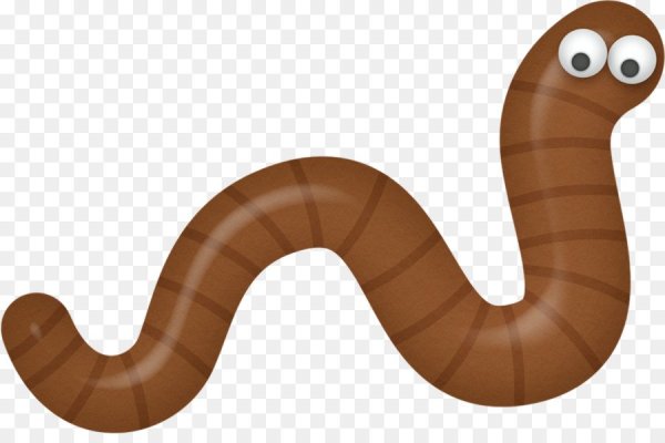 Червь мультяшный