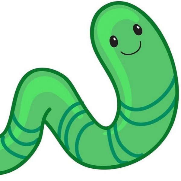 Червь мультяшный