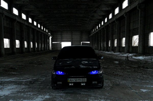 ВАЗ 2114 тёмный фон