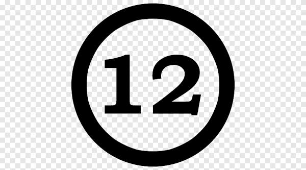 12 На прозрачном фоне