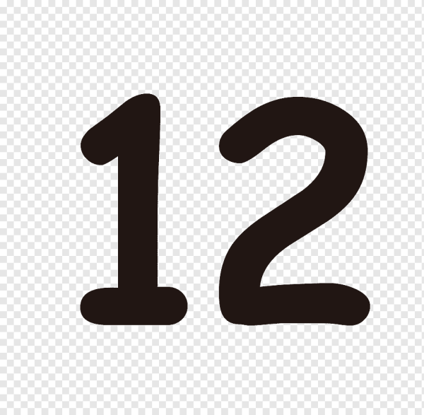 12 На прозрачном фоне