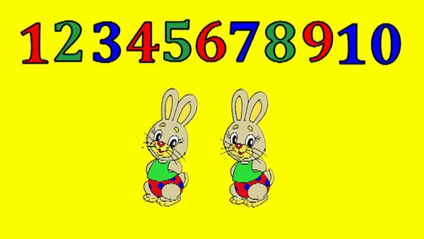 Счет от 1 до 10 для дошкольников